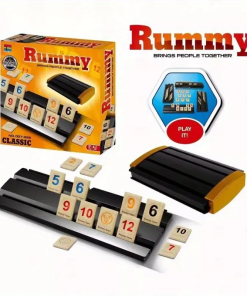Classic Rummy Tile Game – Strategy Fun for 2–4 Players
