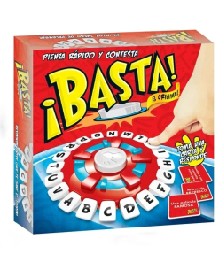 Basta Spanish Word Game – Fast Letter Press Game for Kids & Family
