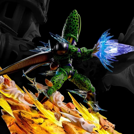 Goku & Gohan vs Cell Figure – 25cm Dragon Ball Z Battle Statue - Image 3