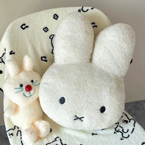 Cute Miffy Plush Pillow – Kawaii Gift & Room Decoration - Image 5