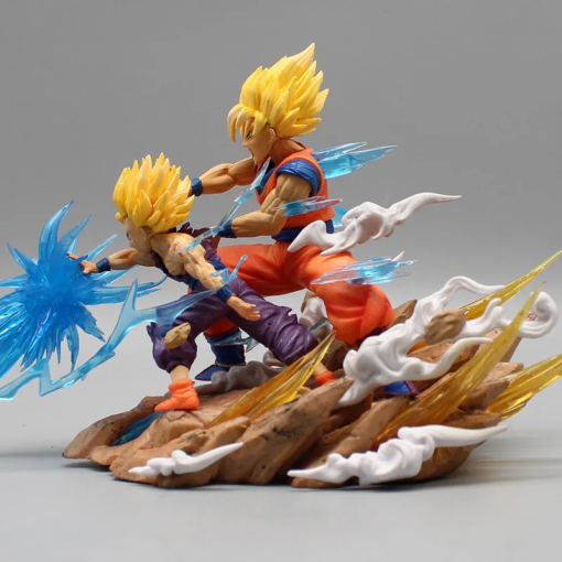 Goku & Gohan vs Cell Figure – 25cm Dragon Ball Z Battle Statue - Image 5