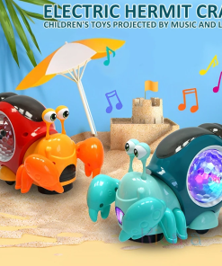 Crawling Crab Baby Toy – Light-Up Musical Toy for 0–12M Toddlers