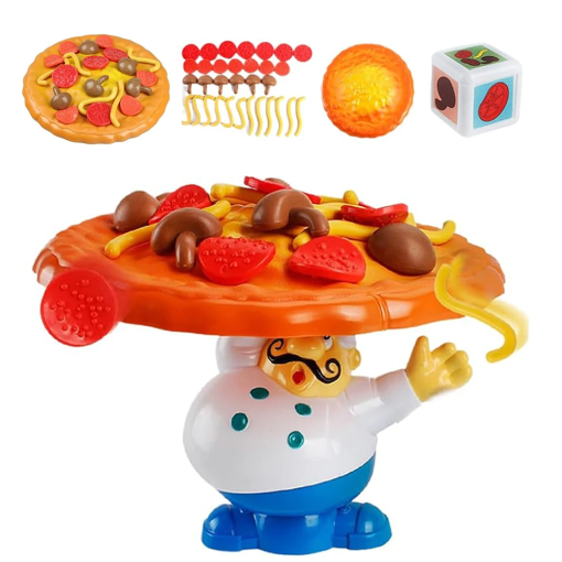 Topple Pizza Game – Fun Balance & Stacking Challenge for Kids (2–4P) - Image 2