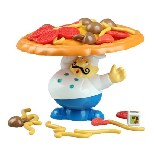 Topple Pizza Game – Fun Balance & Stacking Challenge for Kids (2–4P) - Image 3