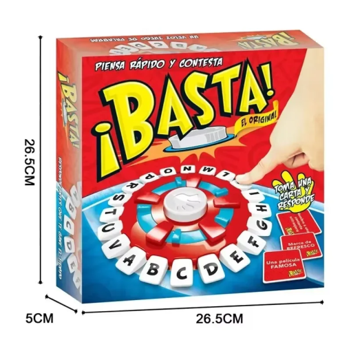 Basta Spanish Word Game – Fast Letter Press Game for Kids & Family - Image 6