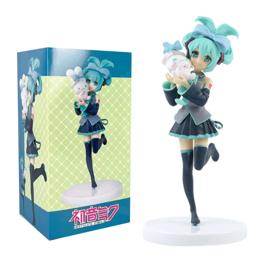 Hatsune Miku × Cinnamoroll Figure – 21cm Kawaii Collectible Toy - Image 5