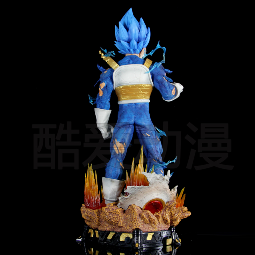 23cm Vegeta Figure – 3 Head Ver. Dragon Ball Z Action Statue - Image 10