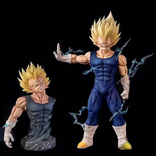 20cm Dragon Ball Z Majin Vegeta Figure – Battle-Ready GK Statue - Image 4