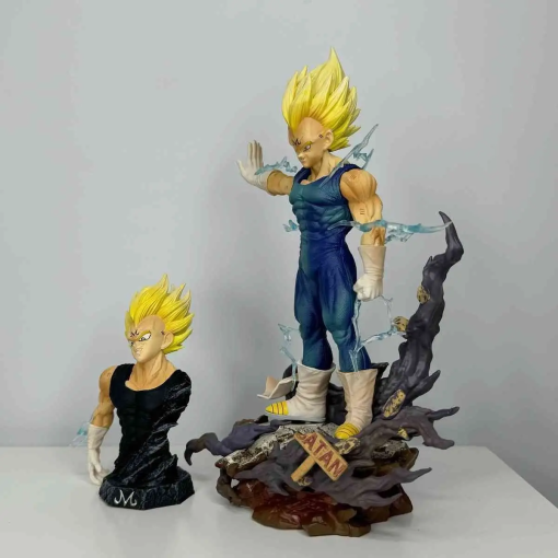 20cm Dragon Ball Z Majin Vegeta Figure – Battle-Ready GK Statue - Image 7