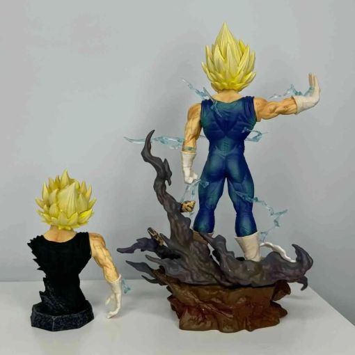 20cm Dragon Ball Z Majin Vegeta Figure – Battle-Ready GK Statue - Image 8