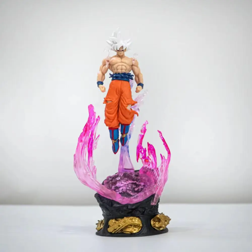 24cm Goku Ultra Instinct Figure – Light-Up Dragon Ball Statue - Image 3