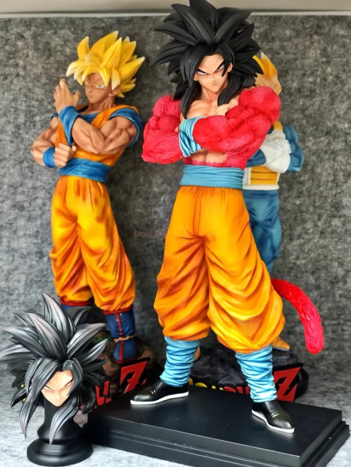 Dragon Ball SSJ4 Goku & Vegito Figure – 32cm PVC Collectible - Image 11