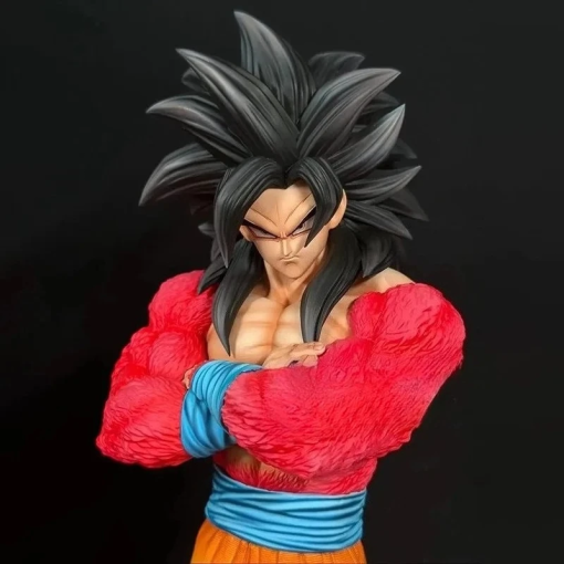Dragon Ball SSJ4 Goku & Vegito Figure – 32cm PVC Collectible - Image 3