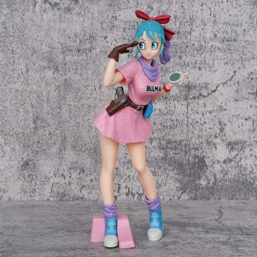 25cm Bulma Figure – Kawaii Dragon Ball Z PVC Collectible Statue - Image 2