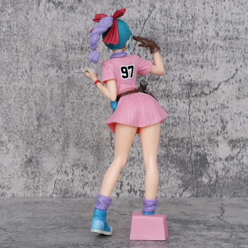 25cm Bulma Figure – Kawaii Dragon Ball Z PVC Collectible Statue - Image 3