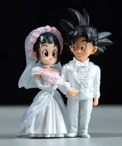 9cm Goku & Chichi Wedding Figure – Q Ver. Dragon Ball Collectible