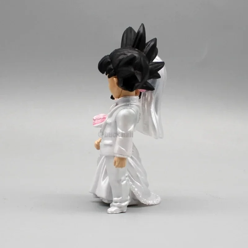 9cm Goku & Chichi Wedding Figure – Q Ver. Dragon Ball Collectible - Image 8