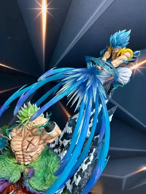 23cm Broly vs Gogeta Figure – Dragon Ball Super Battle Statue - Image 10
