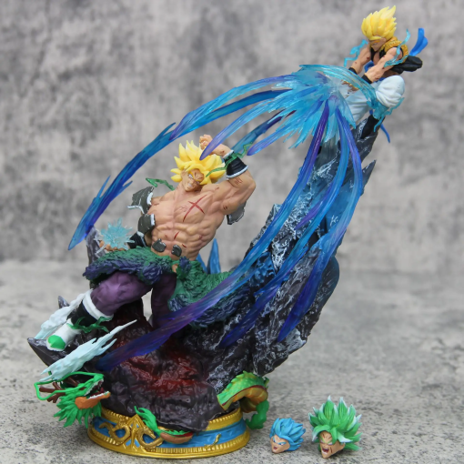 23cm Broly vs Gogeta Figure – Dragon Ball Super Battle Statue - Image 3