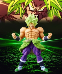 23cm Angry Broly Figure – Dragon Ball PVC Rage Power Statue