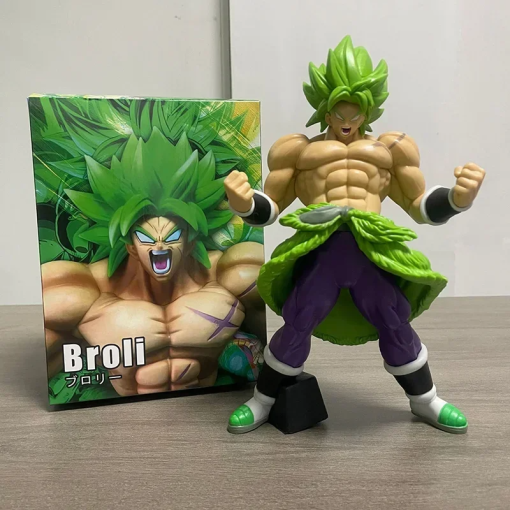 23cm Angry Broly Figure – Dragon Ball PVC Rage Power Statue - Image 2