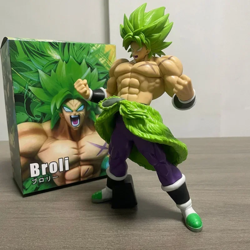 23cm Angry Broly Figure – Dragon Ball PVC Rage Power Statue - Image 3