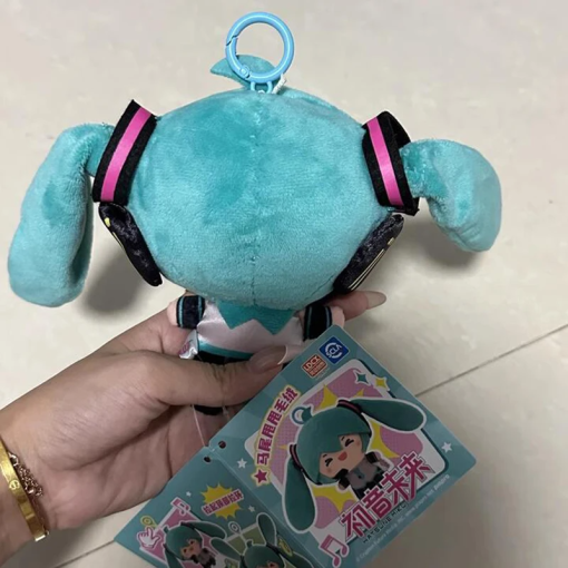 Hatsune Miku Spin‑Up Pendant Doll – 13 cm Double‑Ponytail Cutie - Image 6
