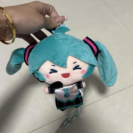 Hatsune Miku Spin‑Up Pendant Doll – 13 cm Double‑Ponytail Cutie - Image 5