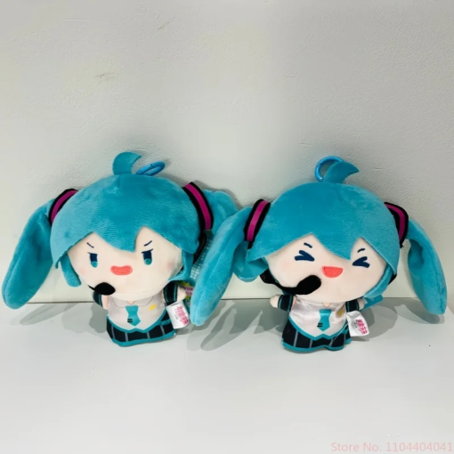 Hatsune Miku Spin‑Up Pendant Doll – 13 cm Double‑Ponytail Cutie - Image 2