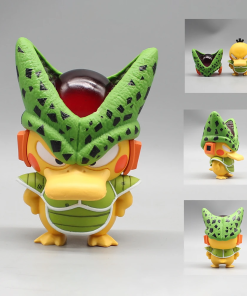 Psyduck x Saiyan Figure – 8cm Funny Cosplay PVC Model Toy