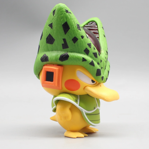 Psyduck x Saiyan Figure – 8cm Funny Cosplay PVC Model Toy - Image 4