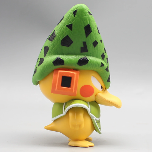 Psyduck x Saiyan Figure – 8cm Funny Cosplay PVC Model Toy - Image 5