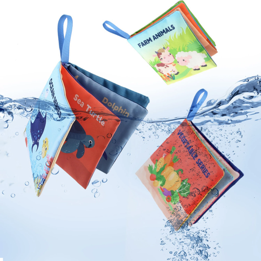 Soft Sensory Baby Book – Montessori 3D Touch & Feel Learning Toy - Image 4