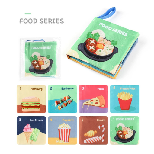 Soft Sensory Baby Book – Montessori 3D Touch & Feel Learning Toy - Image 9