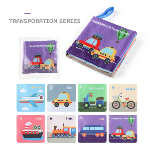 Soft Sensory Baby Book – Montessori 3D Touch & Feel Learning Toy - Image 7