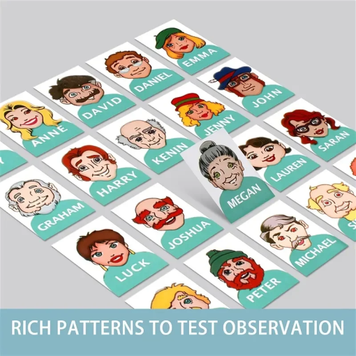 Guess Who I Am? Headband Game – Logic & Fun for Kids & Parents - Image 3