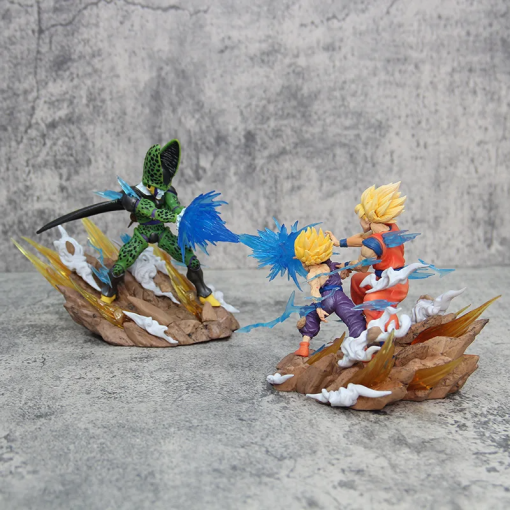 Goku & Gohan vs Cell Figure – 25cm Dragon Ball Z Battle Statue - Image 10