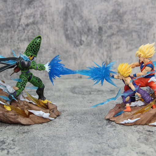 Goku & Gohan vs Cell Figure – 25cm Dragon Ball Z Battle Statue - Image 7