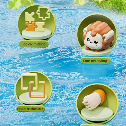 Montessori Pop-Up Animal Toy – Logic & Motor Skills for Toddlers - Image 3