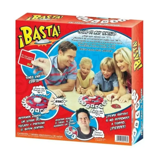 Basta Spanish Word Game – Fast Letter Press Game for Kids & Family - Image 4