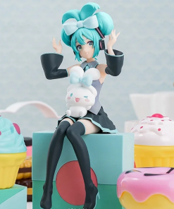 15cm Miku x Cinnamoroll Sitting Figure – Kawaii Anime Collectible