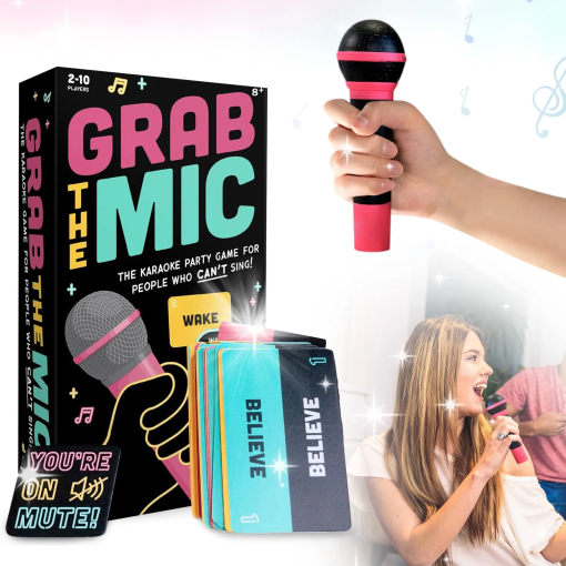 Sing or Fail! Lyric Card Game – 2–10 Players, Ages 8+, Pure Fun