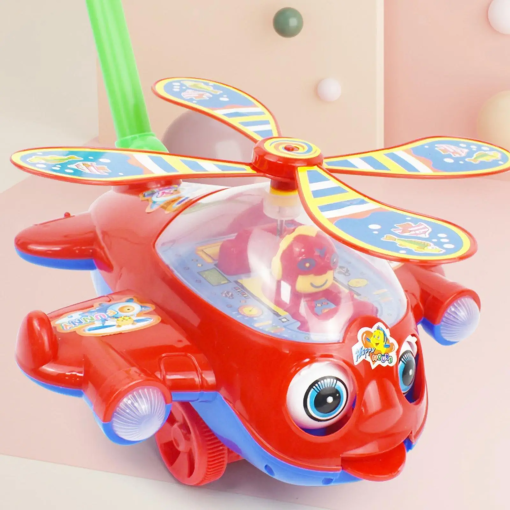 Push Walker Plane Toy – Hand Push Car for Toddlers Learning to Walk - Image 6