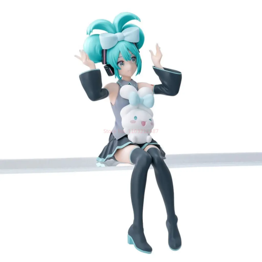 15cm Miku x Cinnamoroll Sitting Figure – Kawaii Anime Collectible - Image 5