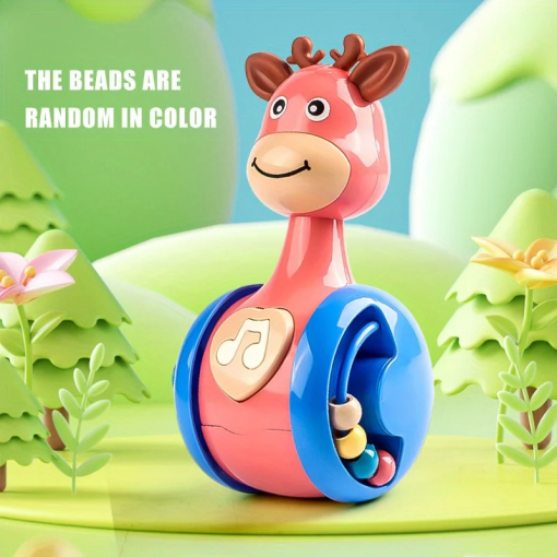 Roly-Poly Baby Toy – Wobbler for 6–12M Learning & Motor Skills - Image 2