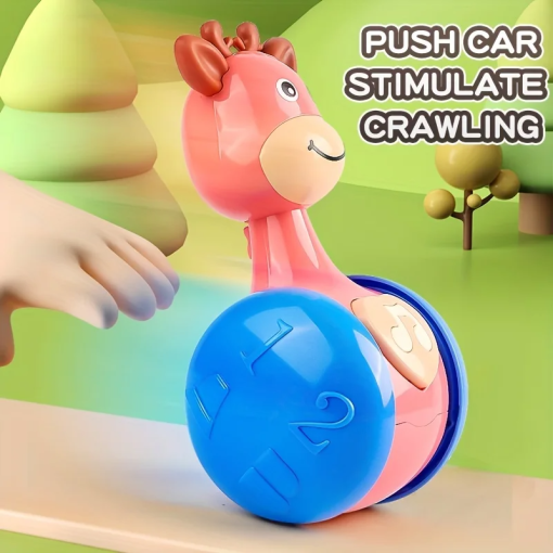 Roly-Poly Baby Toy – Wobbler for 6–12M Learning & Motor Skills - Image 4