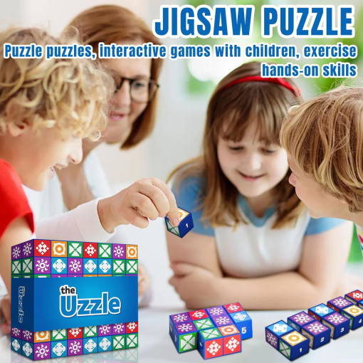 Family Game & Block Bundle – Fast Puzzle Fun for Kids Ages 4+ (2–4P) - Image 2