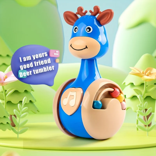 Roly-Poly Baby Toy – Wobbler for 6–12M Learning & Motor Skills - Image 5