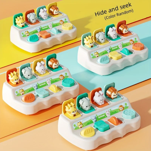 Montessori Pop-Up Animal Toy – Logic & Motor Skills for Toddlers - Image 2