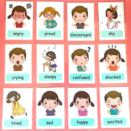 12PCS Montessori English Flash Cards – Fun Learning Game for Kids - Image 4